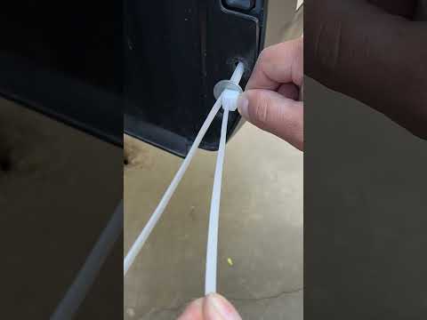 A Temporary Fastener！Double Zip Tie Tricks That Work Everywhere!