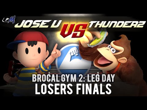 Brocal Gym 2: Leg Day - Losers Finals ft. Jose V (Ness) VS SiS|ThundeRzReiGN (DK)