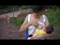 100 Days Of A Single Mother Caring For Her Child With Breast Milk