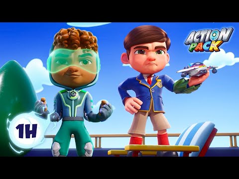✈️Das superkleine Riesenflugzeug | Action Pack Deutsch | Superhelden-Zeichentrickfilme für Kinder