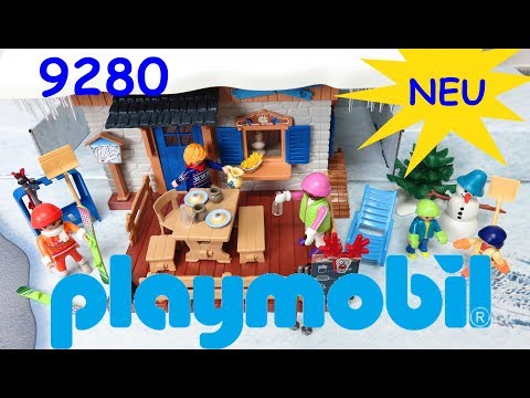 NEU/NEW/NUEVO 2017: #PLAYMOBIL #9280 #Skihütte - by besserePreise.com