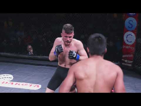 OSCAR GARCIA VS  ADAM MAZZEO 135 LB RAGE IN THE CAGE 6