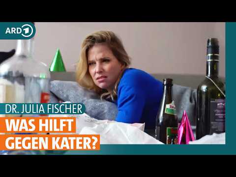 Alkohol: Was hilft gegen Kater und wie vorbeugen? | Dr. Julia Fischer | ARD Gesund