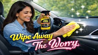 Remove Old Sticky Dashboard Residue Without Scratching😲🚘