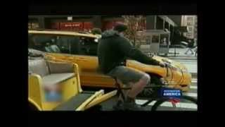 NYC TAXI WARS!!! Taxi vs Pedi cab