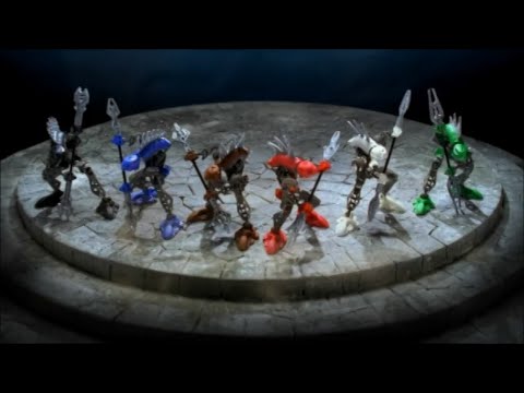 Rare 20s Without Voices! Rahkshi TV Commercial - LEGO Bionicle, 2003