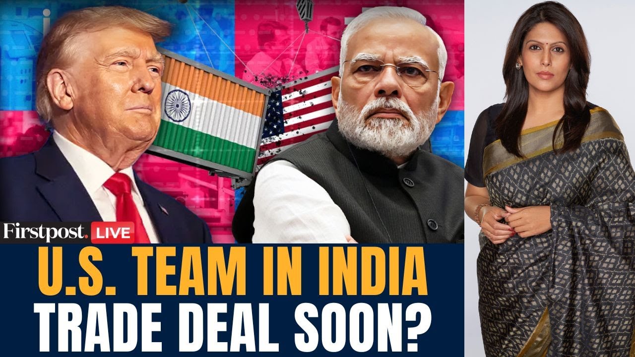 LIVE: US Trade Team Visits India Amid Trump's Tariff Threats | Vantage with Palki Sharma | N18G