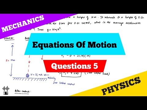 Uniform Motion In A Straight Line Basic Concepts Mechanics