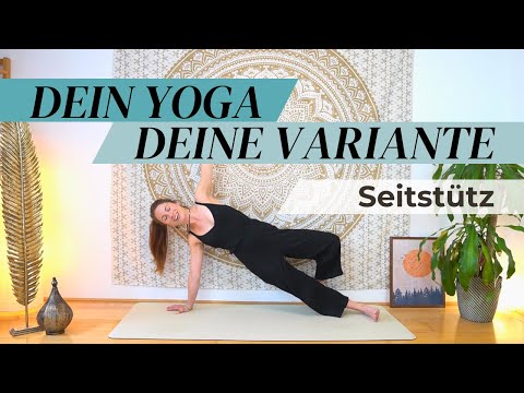 Seitstütz (Vasisthasana) anpassen - sanftere und kraftvollere Varianten | dein Yoga - deine Variante