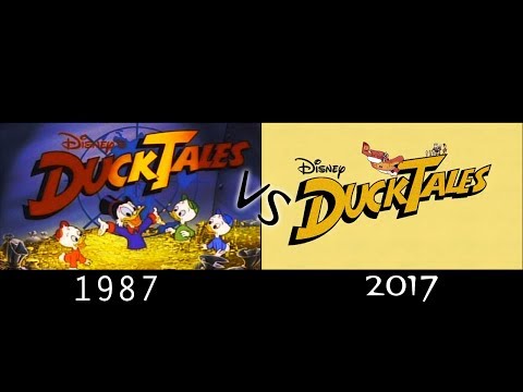 DuckTales Intro 1987 vs 2017 (Sound + Video Comparison) HD