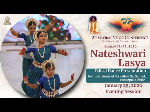 'Nateshwari Lasya' - Odissi by the students of SSS School, Pankapal, Odisha | Jan 25, 2026 | Evening