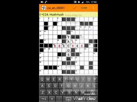 Crossword Puzzles English - Wo Video