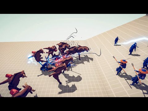 EVIL TEAM vs ANCIENT TEAM - Totally Accurate Battle Simulator TABS