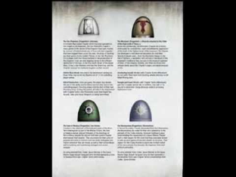 Forge World Chapter Tactics and Character 6th edition updates