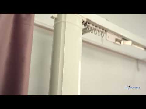 Раздвижной электрокарниз для штор А-ОК АМ-75 от компании Прокарниз