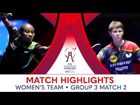 Esther Oribamise (NGR) vs Nina Mittelham (GER) | WT G3 - Match 2 | #ITTFWorlds2024