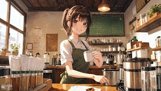 Autumn Morning Lofi 🍂 Feel Happy & Calm With Cozy Coffee Shop Ambience 🍂 Lofi Fall Vibes