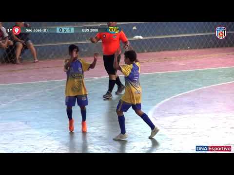 São José (B) 1 x 2 EBS 2008 / Liga Amazonense de Futsal • Sub-13