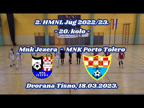 2. HMNL Jug 2022/23. - MNK Jezera - MNK Porto Tolero  7:3