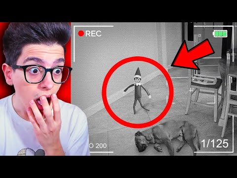 QUESTO ELFO CATTIVO È STATO VISTO NELLA VITA REALE?!! Elf on the shelf caught moving