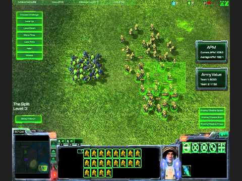 Marine Splitting vs Baneling micro and Progress update.