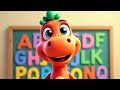 Great Song For Toddlers Learn Alphabet With Dennis The Dino Toddlersongs Toddlers