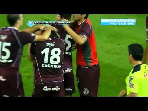 Gol Pasquini Lanús 1 - Arsenal 0 - Inicial 2013