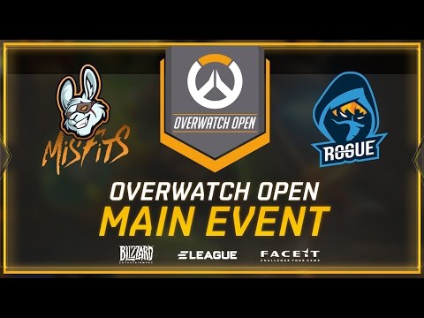MISFITS vs ROGUE - UB - GROUP B (Overwatch Open Europe Group Stage)