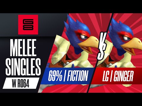 69% | Fiction vs. LG | Ginger - Melee Singles Winners Round of 64 - Genesis 8