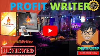 ProfitWriter Review⚠️Sell the scripts to others for $5,000-$10,000 each⚠️