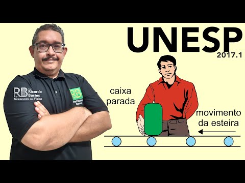 Unesp 2017.1 | Na linha de produção de uma fábrica, uma esteira rolante