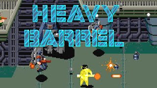 Heavy Barrel - Classic Arcade Run 'N Gun Shooter (Data East 1987)