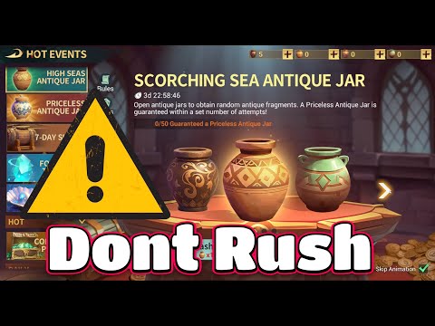 Sea of conquest :  Please dont Rush the new Antiques