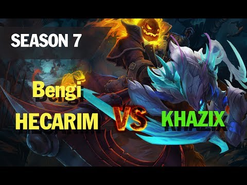 lol esports highlights l Bengi plays HECARIM Jungle vs KHAZIX