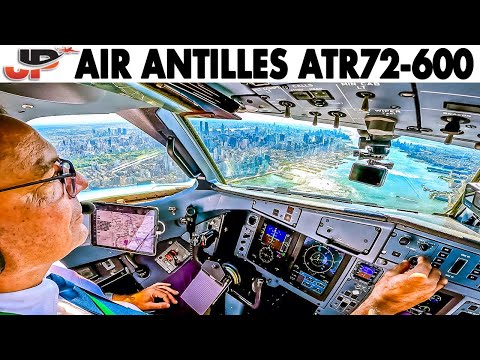 31 hours flying across 3 Continents on an ATR-72 with Epic views of NY City, Montreal...