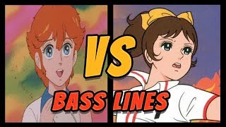 Mila e Shiro vs Mimi [Italian toons] /// BASS LINES [Play Along Tabs]