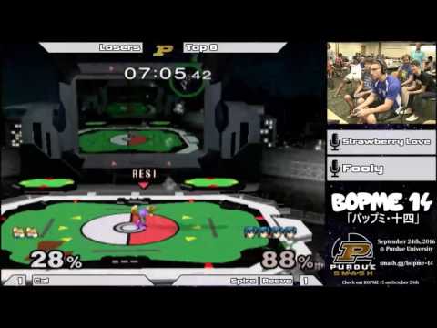 BoPME 14 - Spire | Reeve (Blue Marth) vs Cal (Fox, Red Marth) - Losers Quarters