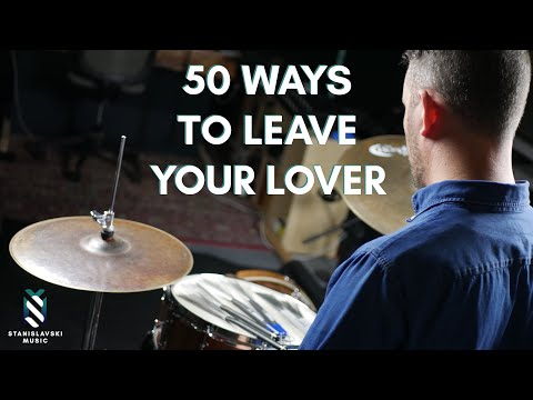 How to Play 50 Ways to Leave Your Lover with Brushes