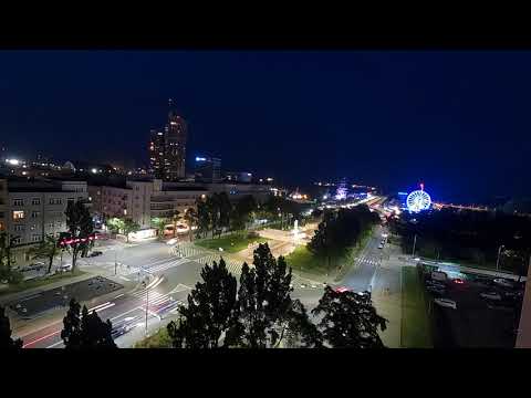 Gdynia nocą lato 2021