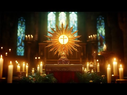 Gregorian Chants for Eucharistic Adoration | Catholic Chants for Prayer | Catholic Music with Bible