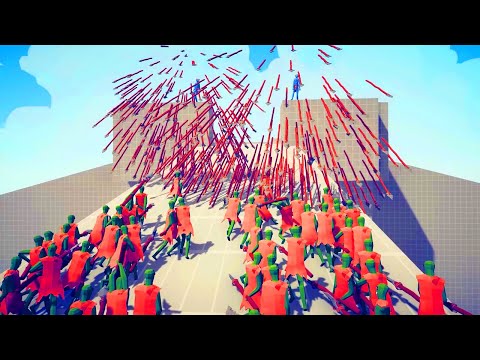 100x GOBLIN vs 2x EVERY GOD | Totally Accurate Battle Simulator TABS