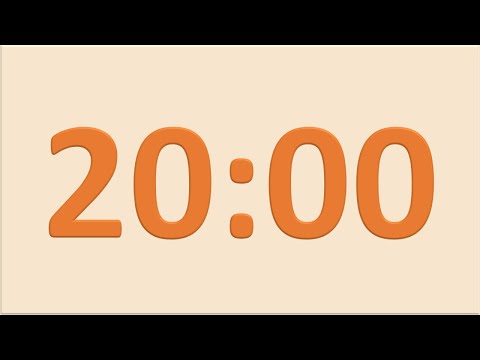 【倒數計時】20分鐘 I 重製版+背景音樂