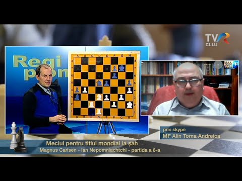 Emisiunea 310 - "Meciul pentru titlul mondial Magnus Carlsen - Ian Nepomniachtchi - partida a 6-a"