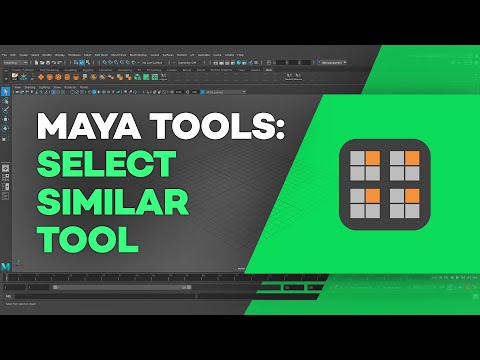 Maya's Select Similar Tool