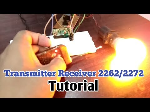 Wireless Remote With Circuit Board video