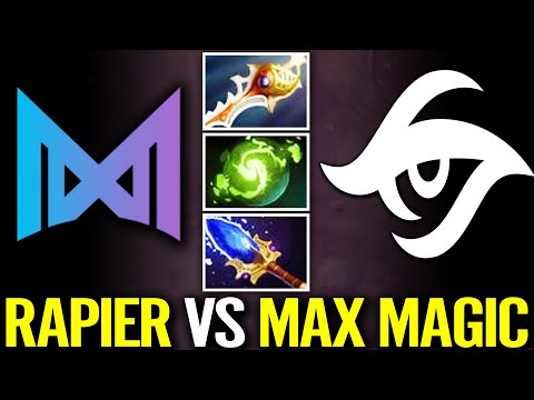 SECRET vs NIGMA - Miracle Divine Rapier Gyrocopter vs Matumbaman Luna Max Magic Dota 2 Beyond Epic