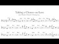 Taking a Chance on Love - Jane Monheit (Orlando le Fleming bass) | bass transcription