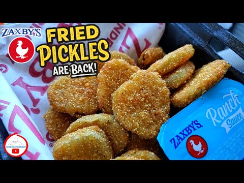 Zaxby's® Fried Pickles Review! 🥒😁 | THEY'RE BACK! 2020