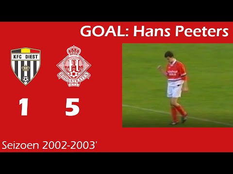 Goals Hans Peeters - Seizoen 2002-03' (KFC Diest - HVV: 1-5)