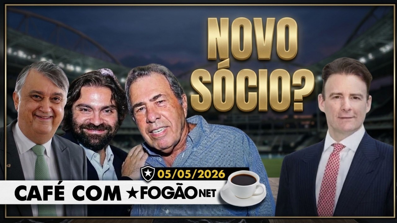 LIVE CAFÉ COM FOGÃONET | GDA Luma deve investir no Botafogo sem Textor; Comitê discute futuro da SAF